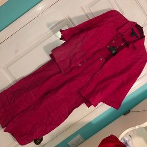 Catherine Stewart: Linen Pants Suit